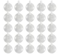 TiGog Pack of 50 Sew-In Rattles, Squeaker for Sewing, Squeaker Rattle Balls, Baby Rattle Balls for Sewing, Rattle Balls for Dogs, Pets, Baby Toy, 35 mm