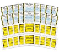 Tigoli Funny Fake Penalty Charge Notice Prank Set - Hilarious Joke Parking Ticket Gag with Realistic Envelope Wallet | Great Novelty Gift for Friends, Family & Co-Workers (20 Pack)