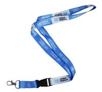 Tigoli United Nations Lanyard - Official Style UN Blue & White Design Detachable Clip & Metal Hook | Ideal for Diplomats, Global Events, NGOs & International Affairs Enthusiasts
