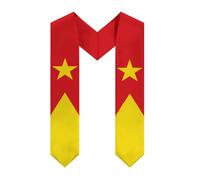 Tigray Region Flag Graduation Stoles Shawl Sash Lightweight Scraf For Study Aboard Graduation's Day Gift