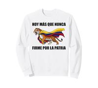Tigre Presidente Colombia Eleccion Abelardo Colombian Flag Sweatshirt