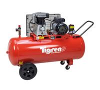 Tigren 04391 150Ltr 3Hp Belt-Driven Compressor