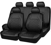 Tiguan Car Seat & Headrest Covers 2016-2024, All Weather Comfortable & Easy to Clean Protectors, Black