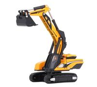 Tihebeyan 1:87 Metal Excavator Toys Flexible Tracking Bag for Children Collect Alloy Material