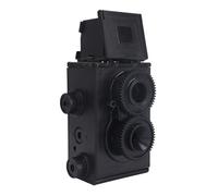 Tihebeyan 35MM Dual Lens Film Camera, Quick Photo Waist Level Framing Camera, Compatible with 135 Film, DIY Assembly, for Vintage Fans