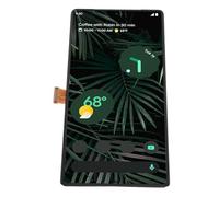 Tihebeyan 6 Pro Touch Screen Display Assembly HD Repair Kit for Multi Touch with Fingerprint Sensor for 6 Pro 5G - Glass AMOLED Screen Replacement for Phone Screen Repair