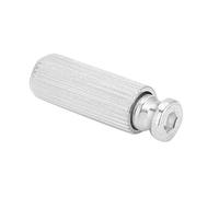 Tihebeyan Adjustable Height of an Anchor of Copper -Copper Premium Alloy, 2 Tunnels and Double Block Bridge Anchors for a Guitar Replacement, Spare Parts for Electrogitarians (Silver)