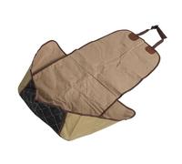 Tihebeyan Adjustable Straps, Full Coverage Design, High Strength Oxford Fabric, Portable Pet Front Cover for Car, Beige Waterproofing Mat, Multifunctional