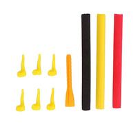 Tihebeyan Carp Fishing Foam Kit EVA Bait Zig Aligners Float Sticks for Rig Making Anglers Beginners with High Buoyancy Lightweight Portable