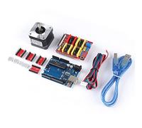 Tihebeyan CNC Disc Controller 3D Printer Set, the Latest Version of the Ceiling Engine, Suitable for 0.8C GRB