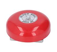 Tihebeyan Fire Alarm Bell 95DB Transparent Sound for the Domestic Hotel Boat, 6 Inches with Round Electric Metal