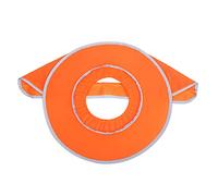 Tihebeyan Hard Hat Sunshade Safety Helmet Shade Sun Hard Hat Neck Protection with Reflective Orange Mesh for Outdoor Work Construction Gardening Hiking