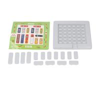 Tihebeyan Parking Lot Maze Toy Car Maze Puzzle Toy for Kids Safe Durable Plastic 6.38x6.38in with Logical Thinking Spatial Imagination Training for Home School Learning