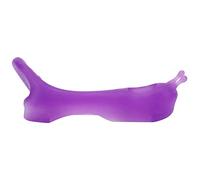 Tihebeyan Silicone Violin Bow Holder, Portable and Lightweight, Muscle Memory Training, Elegant Snail Shape, Correct Bow Holding Posture, for Beginners with Reusable Design (Purple)