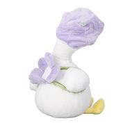 Tihebeyan Toy in Kaczątki Charming Flowers Animals in Luxurious for Children Soft Body to the Bedroom At Home (Purple)