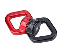 Tihebeyan Triangular Pendant Point Design of Outdoor Resistant Rotational Device, Triangular Design Point to Hang Up for a Uniform Force Distribution, Ideal for Rock and Yoga Climbing, 7075 Aviation