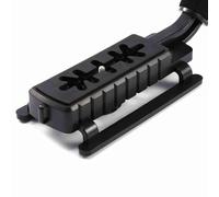 Tihebeyan Triple Shoe Mount Stabilizer in or Improves the Stability Drastically, Not the Rubber Rails That Are Not Sliding for Fast Movements, Adapt the Compact Cameras