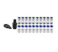 Tihebeyan Wheel Screw Forged Material Forged the Wheels of the Market of Resistant Adjustment Accessories Generate a Greater Load [racing enthusiasts]] (Blue)