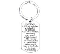 Tihnvk Anniversary Keyring Gifts For Hunsband Wife Valentines Day Gifts For Him Her Romantic Gift For Girlfriend Boyfriend Christmas Birthday Gift For Couples