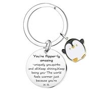Tihnvk Penguin Gifts for Women Men Positive Penguin Gift Inspirational Gifts for Friend Coworker Christmas Birthday Gift for Penguin Lovers Cheer Up Keepsake