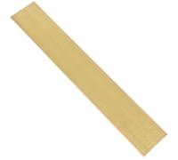 TIHONORI 1 Pc Brass Flat Bar Thickness 3mm Length 500mm Width From 3mm To 40mm Rectangle Square Metal Solid Brass Bar Stock for Craft Hobby,20mm