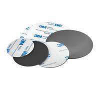 TIHONORI 10 Pcs Self-Adhesive Silicone Rubber Pads 5mm Thick, 12mm-150mm Diameter Protect Furniture, Cabinets, Drawers, Desks from Bumps, Scratches,130mm