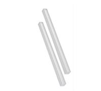 TIHONORI 2Pcs Square Light Guide Acrylic Sticks for DIY Crafts Length 50cm Transparent Acrylic Square Rod for Decoration,10mm*10mm