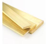 TIHONORI Brass Flat Bar,2-32Mm Thickness,3-100Mm Width,100/500Mm Length,Brass Flat Bar Stock,Solid Plate Mill Stock,5mm*12mm*500mm