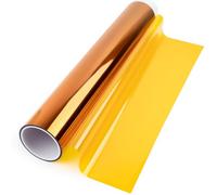 TIHONORI Polyimide PI Film Sheet 500-520mm Width 0.015-0.1mm Thickness Non-Adhesive Heat Resistant Insulation for Lab Electronics Industrial DIY,0.125x520mm