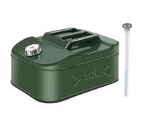 TIHOOK 10L Metal Jerry Can, UN Approved Fuel Can, Metal Petrol Can
