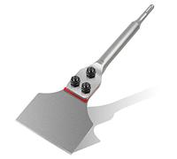 TIHOOK Tile Chisel SDS Plus, 300mm x 75mm Spatula Chisel, Flat Chisel for Rotary Hammer, Removing Tiles and Adhesive