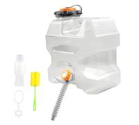 TIHOOK Water Container with Tap, Portable Camping Water Container for Electric Water Pumps, BPA-Free Drink Water Carrier, Easy Clean Water Storage Tank for Home Camping Outdoor Party RV Emergency