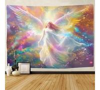 TIICZAAKL Angel Tapestry 3D Printed Tapestries Wall Hanging Wall Cloth Background Wall Art Decor for Decorations Bedroom Party Beach Living Room Dorm 180cmx230cm