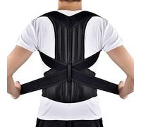 TIIFFY Full Back Corrector Support Shoulder Brace Adjustable Adult Spine Posture Correction Belt Lumbar For Men Women (Size : XL)
