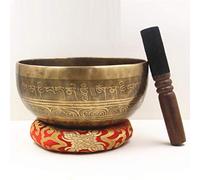 Tiiiopkvvv 7 Size Nepal Tibetan Sing Bowl Himalayan Buddhist Yoga Meditation Singing Bowl Fengshui Handmade Home Decor (Size : 28CM)