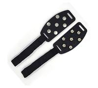 Tiiiopkvvv 7 Tooth Alloy Anti-Icing Winter Snow Hiking Non-Slip Unisex Silicone Shoe Spikes Ice Float to Prevent Sliding