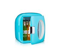 Tiiiopkvvv Appliance Chill Mini Fridge 6-Can Portable Thermoelectric Cooler and Warmer Mini Fridge for Bedroom, Office or Dorm (Color : A)