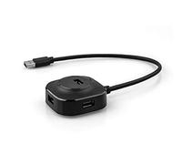 Tiiiopkvvv Docking Station USB2.0/USB3.0 PD 12V/60W USB Hub Reader Speed Adapter Splitter for Computer PC