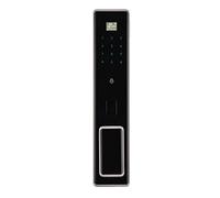 Tiiiopkvvv Door Lock with Key External Smart chip Hidden Fingerprint Sensor Password Unlock IC Card Unlock Virtual Password Multi-Factor authentication