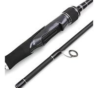 Tiiiopkvvv Fishing Rod Fishing Pole 1.8M Lure Casting Fishing Rod H/MH Power Weight 7-35g 2 Sections Carbon Fiber Trout Rod Fast Heavy Pole Fishing Combos (Color : Gold, Size : 1.8 m) (Gold 1.8 m)