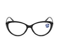 Tiiiopkvvv Men's Blue Light Blocking Glasses Retro Light Blocking Glasses Anti-Blue Large Airplane Mirror Unisex Anti Visual Fatigue (Black)