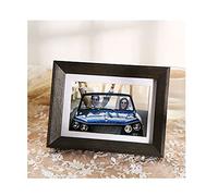 Tiiiopkvvv Photo e Wall-Mounted Wooden Photo e Retro Photo e Desktop or Wall-Mounted Photo e Home Creative Photo e Commemorative Photo e Pictures (Size : C(5 * 7inch)) ()