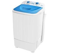 Tiiiopkvvv Portable Washing Machine,Semi-Automatic Laundry Washer,Washing Capacity 6kg,Low Noise and Safety,for Apartments Camping Dorms.