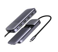 Tiiiopkvvv USB C Collector USB C 3.1~M.2 B-Key HDMI 4K 60HZ USB 3.1 10Gbps USB C HDMI Collector