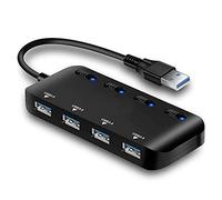 Tiiiopkvvv USB3.0 Collector 4 -end high-Speed Distributor MicroUSB Collector Flat Board Battery Record Book