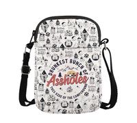 TIIMG Drunkest Bunch Of s This Side Of The Camperground Camping Lover Gift Outdoor Glamping Crossbody Bag, s Cb, 0
