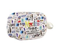 TIIMG Musical Lover Actor Actress Encourage Gift Cosmetic Bag Drama Performer Gift Makeup Zipper Pouch, matil mb, 0