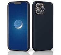TIIXXE Silicone Case Compatible with iPhone 13 Pro Max case Soft Ultra Slim Protective Shockproof Liquid Silicone Phone Case,Anti-Scratch Microfiber Lining, 6.7" Midnight Blue