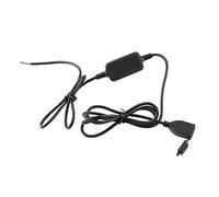 Tiiyee 12-24V Motorcycle USB Charger Kit, Waterproof Dual Port SAE Terminal Cable to USB Adapter Power Cord Supply Socket Ideal for Charging Phone Tablet GPS Camera on Motorbike Replacement Parts