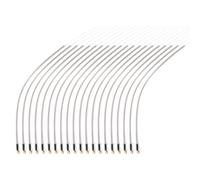 Tiiyee 20Pcs 2.4G Aircraft Receiver Antenna, 150 mm IPEX Interface ABS Antenna Durable And Reliable Aerial RC Hobby Model Car Boats Spare Parts Pipe Tube For RC Aircraft Replacement Accessories